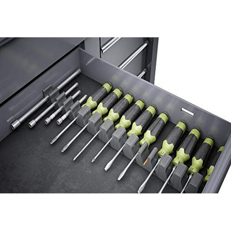 Toolbox Widget / Modular Screwdriver Organizers (Holds 8