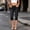 Black, variant on Drovellove Women's Stretch Slim Cropped Skinny Capri Jeans - High Waisted Denim Capris with Functional Pockets for Casual Outings or Weekend Errands