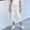 White, variant on Cethrio Girls Capri Jeans Size 10-12, Casual Relaxed Fit Elastic Waist Summer Denim Capri Pants Blue