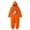 X10Orange, variant on Krdevn Kids Halloween Pumpkin Hooded One Piece Jumpsuit Unisex Skeleton Ribcage Print Cosplay Onesie with Side Pockets 5-6 Years,Orange