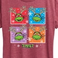 thumbnail image 3 of Teenage Muntant Ninja Turtles -  Character Grid - Women's Short Sleeve Graphic T-Shirt, 3 of 5