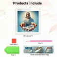 thumbnail image 3 of Jesus Diamond Art Painting Kit with Book Delivery, 3 of 8