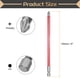 thumbnail image 2 of Uxcell #2 Punta de Destornillador Phillips Antideslizante PH2 Vástago Hexagonal de 1/4" 6" (150mm) Puntas de Taladro Magnéticas de Cabeza Cruzada Acero S2 Arenado Herramientas Industriales, Gris/Rojo, 2 of 7