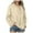 Khaki, variant on larppty Womens Oversized Sweatshirt Long Sleeve Henley Pullover Tops 2025 Fall Casual Button Loose Fit Fashion Outfits (Khaki, XXL)