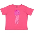 thumbnail image 3 of Inktastic Cute Jellyfish, Little Jellyfish, Pink Jellyfish Girls Toddler T-Shirt, 3 of 5