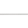 thumbnail image 2 of 925 Sterling Silver 1.5mm Rope Chain Bracelet, 2 of 8
