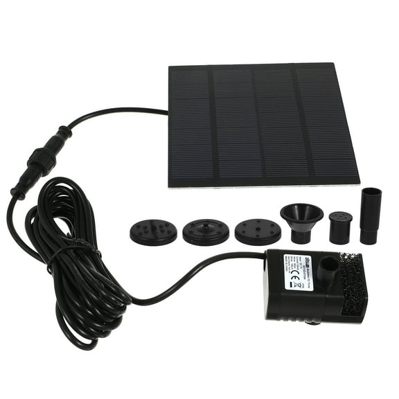 Solar Power Fountain Pump 7 Water for Submersible Garden Accsesories Panel