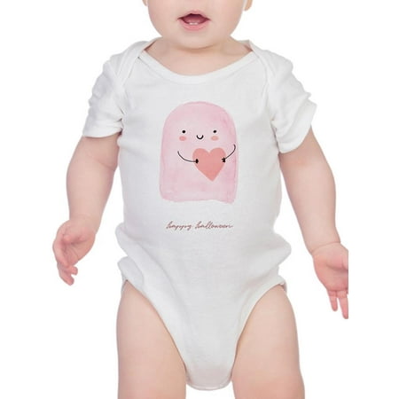 

Pink Little Ghost Watercolor Bodysuit Infant -Image by Shutterstock Newborn