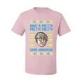 thumbnail image 2 of Wild Bobby, Have a Pretty Pretty Pretty Good Hanukkah Curb Larry, Hanukkah, Men Graphic Tee, Light Pink, Medium, 2 of 4