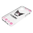 thumbnail image 5 of iPhone 16 Pro Case (6.3inch) Sanrio Cute Clear Soft Jelly Cover - Kuromi Face, 5 of 9