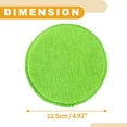 thumbnail image 5 of 4 Pcs 12.5cm Universal Microfiber Polishing Buffing Pad Auto Woolen Buffing Waxing Pad Car Polisher Buffer Drill Attachment Grass Green, 5 of 7