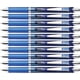 thumbnail image 5 of Bolígrafo Pentel Energel con punta de aguja de 0,5 mm, tinta azul, paquete de 10, 5 of 8