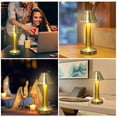 thumbnail image 4 of Mistaha LEDs Decorative Desk Lamp USB Rechargeable Touching Control Eye-caring Artistic Nightstand Light for Bedroom, 4 of 7