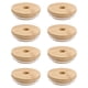 thumbnail image 1 of 8 piezas de tapas de bambú duraderas para tazas, frascos, latas de vidrio y vasos. Tapas de madera para botellas y vasos. Cubiertas de bambú con cierre hermético de goma (diámetro exterior 70 mm)., 1 of 7