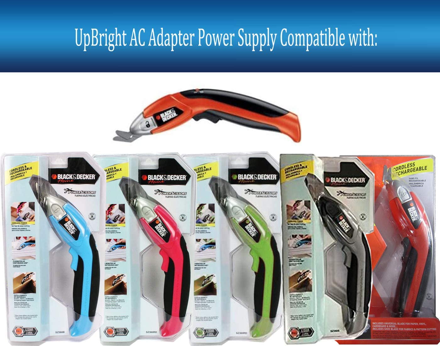 NIP Black & Decker Power Scissors w/ Charger SZ360OR Cordless Rechargeable  - Miscellaneous, Facebook Marketplace