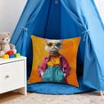thumbnail image 5 of Fwttom Pillow Covers 18x18, Soft Decorative Throw Pillow Covers with Zipper, Cute Animals Spring Decor for Home Bedroom Couch Cushion Cover, 5 of 7