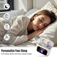 thumbnail image 3 of Sleep Earbuds Bluetooth 5.4 in Ear Smart Touch Screen Headphones, 48H Noise Cancelling Ear Buds with 5 EQ Modes, Mini Wireless Headphones Small Design for Side Sleepers, Clear Calls Earphones, IPX7, 3 of 9