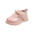 thumbnail image 1 of asdoklhq Girl's Shoes,Toddler Shoes Baby Girls Knitted Elastic Mouth Pearl Non-slip Small Leather Shoes Princess Shoes, 1 of 9