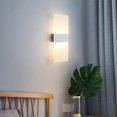 thumbnail image 2 of Labymos A C110-265V LEDs 4W Wall Light Cabinet Lamp 3 Colors Temperature Changeing for Corridor, 2 of 8