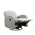 thumbnail image 5 of Relax-A-Lounger Pearson Modern Swivel Recliner, Light Gray Fabric, 5 of 13
