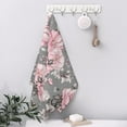 thumbnail image 5 of Watercolor Floral Hand Towels,Flower Rose Hand Towels for Bathroom Set of 2 Bathroom Hand Towels Soft Absorbent Decorative Hand Towels for Kitchen Yoga Home Decor 14 x 28 in, 5 of 6
