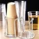 thumbnail image 4 of Estante para vasos de acrílico | Portavasos desechable con asa de metal | Organizador multifuncional dorado para el hogar y la oficina | Diseño compacto de una sola pieza, 4 of 6