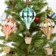 thumbnail image 5 of Material de vidrio Regalos de Navidad Árbol de Navidad Decoración colgante Astronauta Globo aerostático Diseño de patrón Adornos para el hogar Colgante, 5 of 5