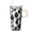 Texture-348, variant on Double Wall 20oz Geometric Pattern Insulated Tumbler, Stainless Steel Travel Coffee Mug with Handle Leak Proof with Straw