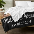 thumbnail image 4 of Personalized Picture Blankets with Family is Everything Custom Blanket with Picture for Mom Dad Grandpa Grandma Daughter Son Customized Throw Blankets for Thanksgiving Christmas, 4 of 6