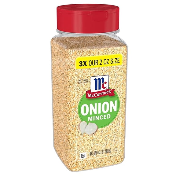 (1 pack) McCormick Minced Onion, 6.37 oz