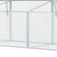 thumbnail image 6 of Outsunny 71â Aluminum Vented Cold Frame Greenhouse - Silver/Transparent, 6 of 9