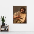 thumbnail image 2 of Hendrick Ter Brugghen Democritus Painting Extra Large XL Wall Art Poster Print, 2 of 3