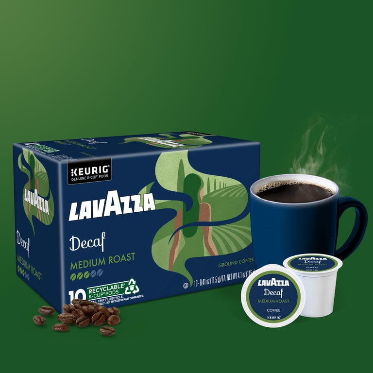 Lavazza, Decaf Keurig K-Cup® Pods, 60 Pods, Medium Roast - Walmart.com
