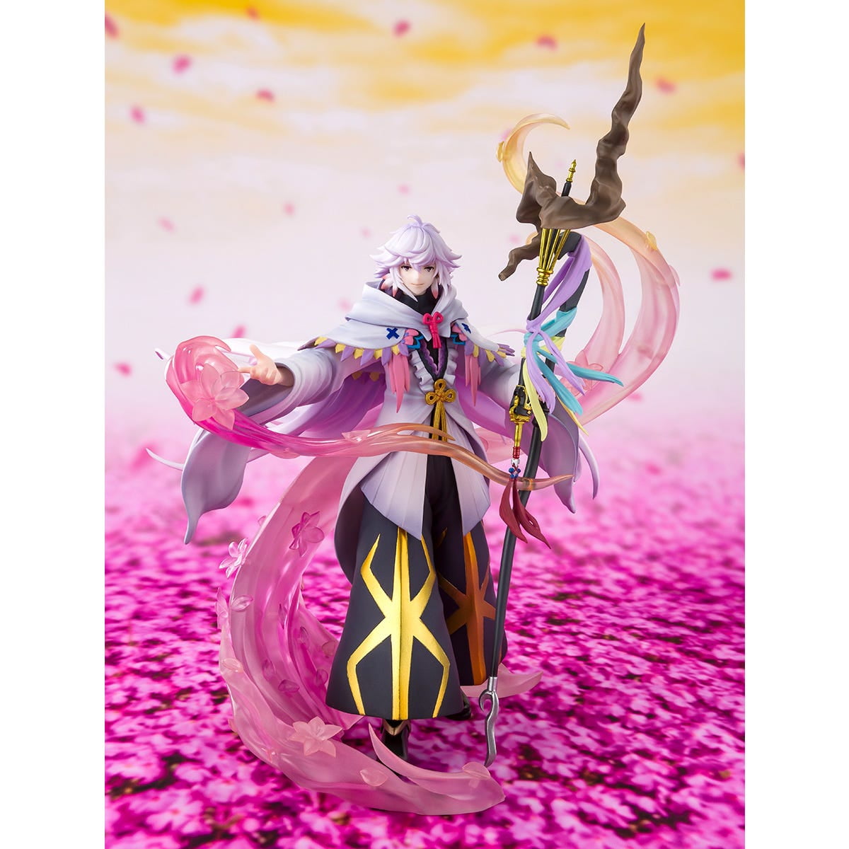 Bandai Figuarts Zero Fate Grand Order Absolute Merlin The Mage Of Flowers Walmart Com