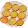 thumbnail image 3 of 9 PCS Artificial Orange Lemon Slices Collection Fake Fruits Decoration Photography Props, 3 of 3