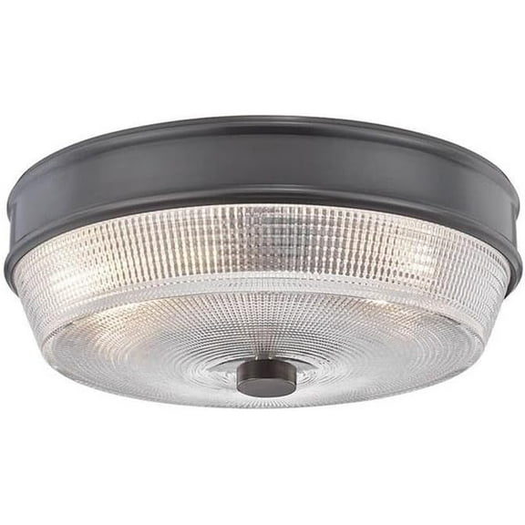 Mitzi H309501-OB Lacey-2-Light Flush Mount in Style-10.25 Inches Wide by 4.25 Inches High, Finish Color: Old Bronze