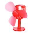 thumbnail image 4 of Mini ventilador luminoso alimentado por viento, pegatinas decorativas que soplan luces estilo lindo para adornos de coche de vehículo de motocicleta Rojo Salvador pequeño ventilador luminoso, 4 of 8