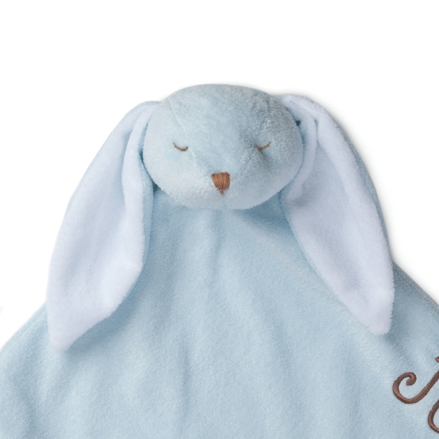 Personalized Bunny Nap Blanket, Pink or Blue