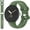 Deep Green, variant on Compatible for Google Pixel Watch 2 Band Silicone, Google Pixel Watch Band, Flexible Quick Fit Strap Breathable Lightweight Replacement Band Strap for Pixel Watch2/1(Deep Green-Small)