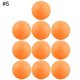 thumbnail image 1 of 10 pelotas de ping pong de 40 mm de colores de repuesto para practicar tenis de mesa, 1 of 7