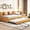 Yellow, variant on Cozy Backrest - Twin Daybed with Trundle for Comfort