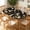 Bird Silhouette, variant on ARTSLION Elastic Tablecloth For Oval Tables, Waterproof Tablecover For Up To 42X68in Oval Table Cover, Dining Tablecover For Indoor And Outdoor, Holiday, Wood Ring