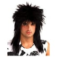 thumbnail image 2 of Unisex Black Rocker Wig, 2 of 2