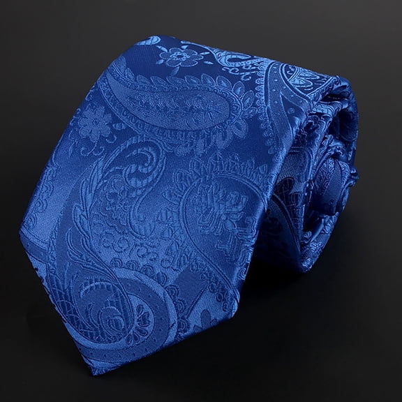 Ceisia Men Paisley Jacquard Satin Necktie Elegant Formal Business Wedding Party Dress Tie For Office Special Occasions Gift