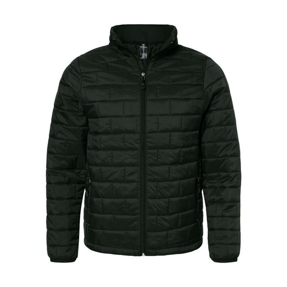 Burnside - Elemental Puffer Jacket - 8713 - Black - Size: XL