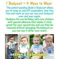 thumbnail image 4 of Noah's Boytique Baby Boys 1st Birthday Bodysuit with Bow Tie 6-12 M Black, 4 of 6