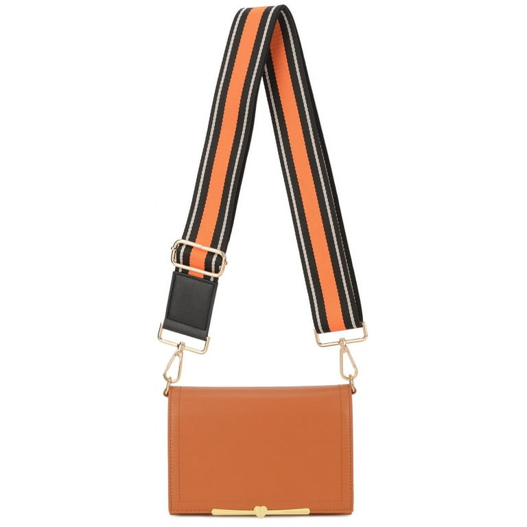Crossbody Strap 2 Wide Gold Hardware Shoulder Straps Adjustable Purse  Strap Replacement Belt Crossbody Canvas Bag Handbag