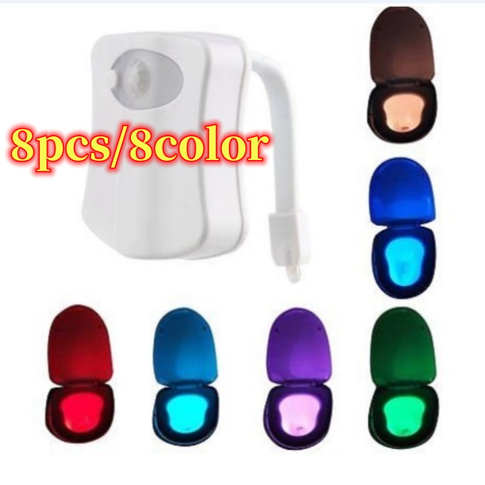 The Original Toilet Night Light Bowl & Bathroom Night Light Motion