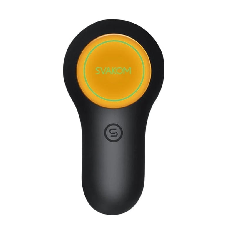 Stimulateur Prostatique Télécommandé Vick - SVAKOM, Noir, Unisexe - Neuf, Multifonctions USB