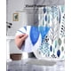 thumbnail image 4 of Shower curtain with 12 hooks, waterproof polyester shower curtain, machine washable, quick drying, 180x180cm, suitable for bathtub or shower., 4 of 5